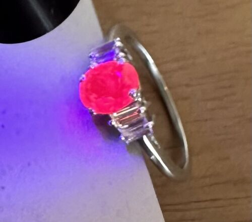 A Superb Unheated No Heat 1.73ct Burma Ruby & Diamond Ring GRS Cert