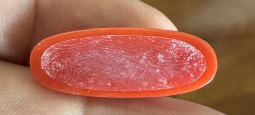 Wonderful Ox Blood 12.43ct Coral Cabochon
