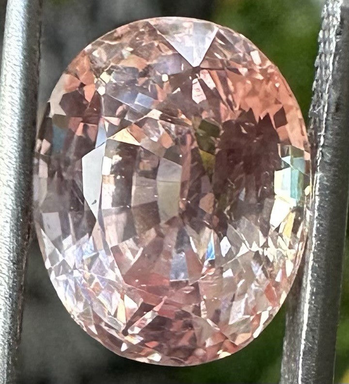 A Magnificent No Heat Unheated 5.83ct Padparadscha Sapphire Lotus Certificate