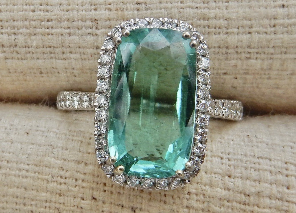 Stunning 3.59ct Paraiba Tourmaline 14k Ring