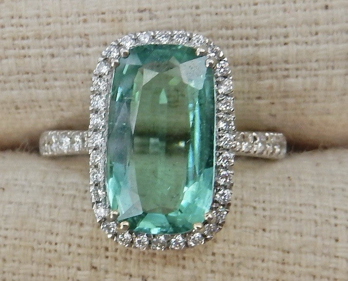 Stunning 3.59ct Paraiba Tourmaline 14k Ring