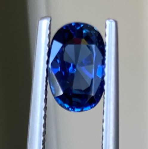 Sensational Unheated Burma 2.31ct Peacock Blue Sapphire Lotus Cert