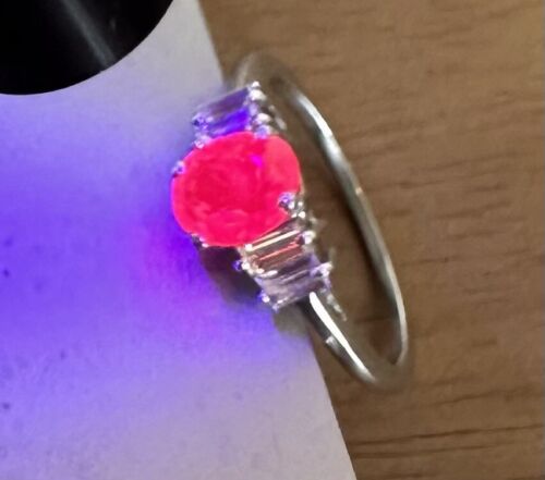 A Superb Unheated No Heat 1.73ct Burma Ruby & Diamond Ring GRS Cert