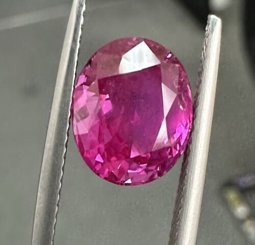 A Magnificent Unheated No Heat 5.30ct Burma Burmese Ruby GIA