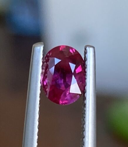 A Fine And Important Unheated 1.13ct Burma Ruby GIA