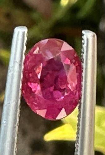 A Superb Unheated No Heat 1.73ct Burma Ruby GRS Certificate