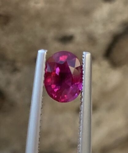 A Fine And Important Unheated 1.13ct Burma Ruby GIA