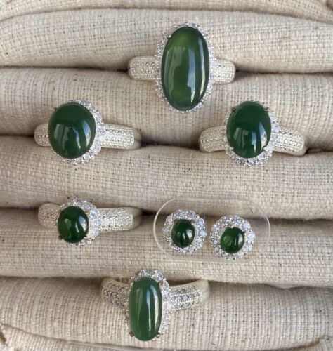 Closeout Wholesale Parcel 7pc 16.40ct Burma Fei Cui Jadeite Cabochons