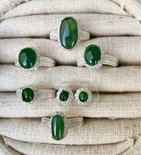 Closeout Wholesale Parcel 7pc 16.40ct Burma Fei Cui Jadeite Cabochons