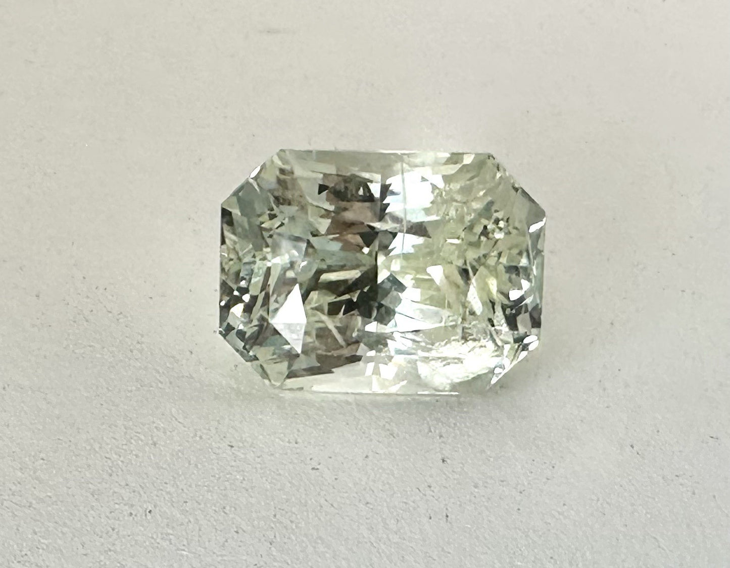 A Stunning & Unique Unheated Pastel Mint Sapphire 23.06ct + Cert