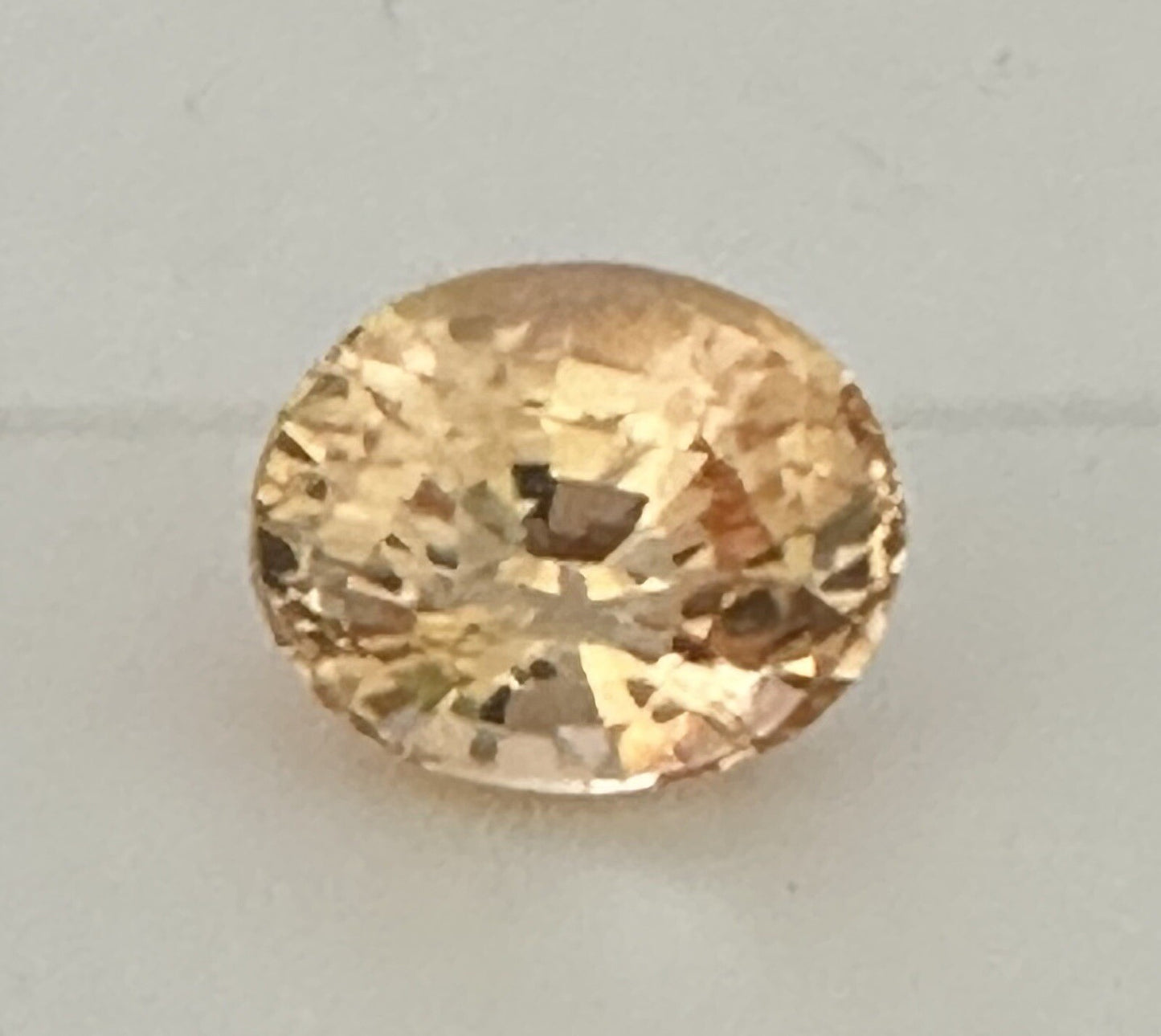 No Heat 5.64ct Sunset Padparadscha Sapphire Lotus Cert Unheated