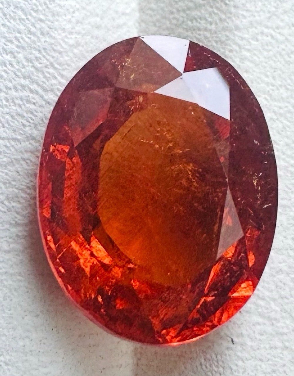A Superb Burma 9.97ct Spessartite Mandarin Garnet