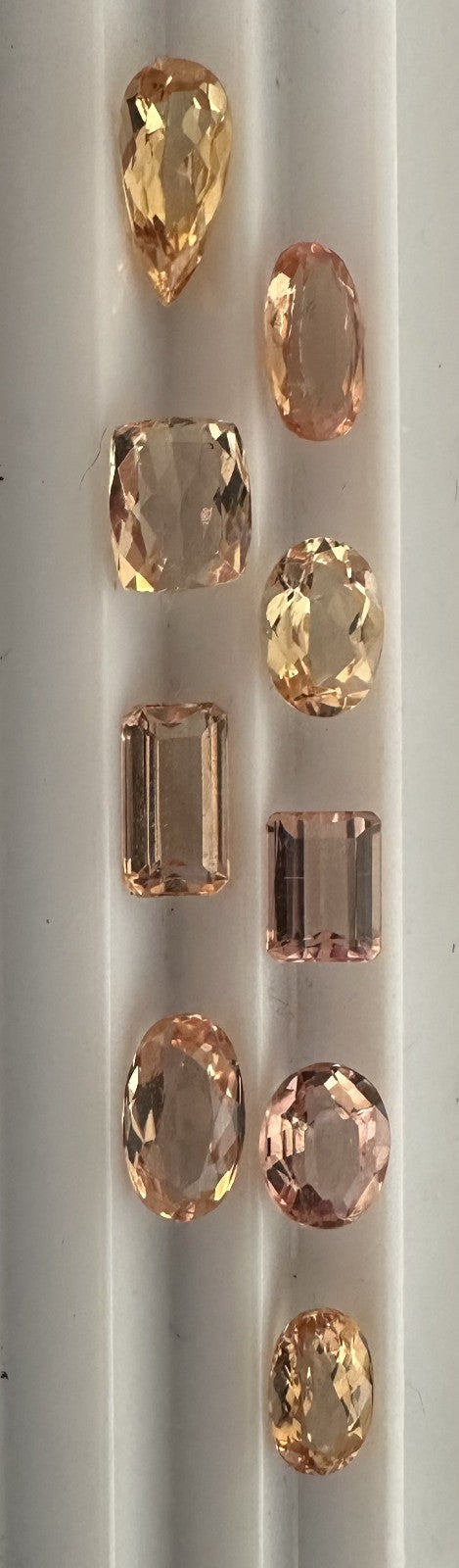 Closeout Wholesale 12.69ct Imperial Topaz Lot
