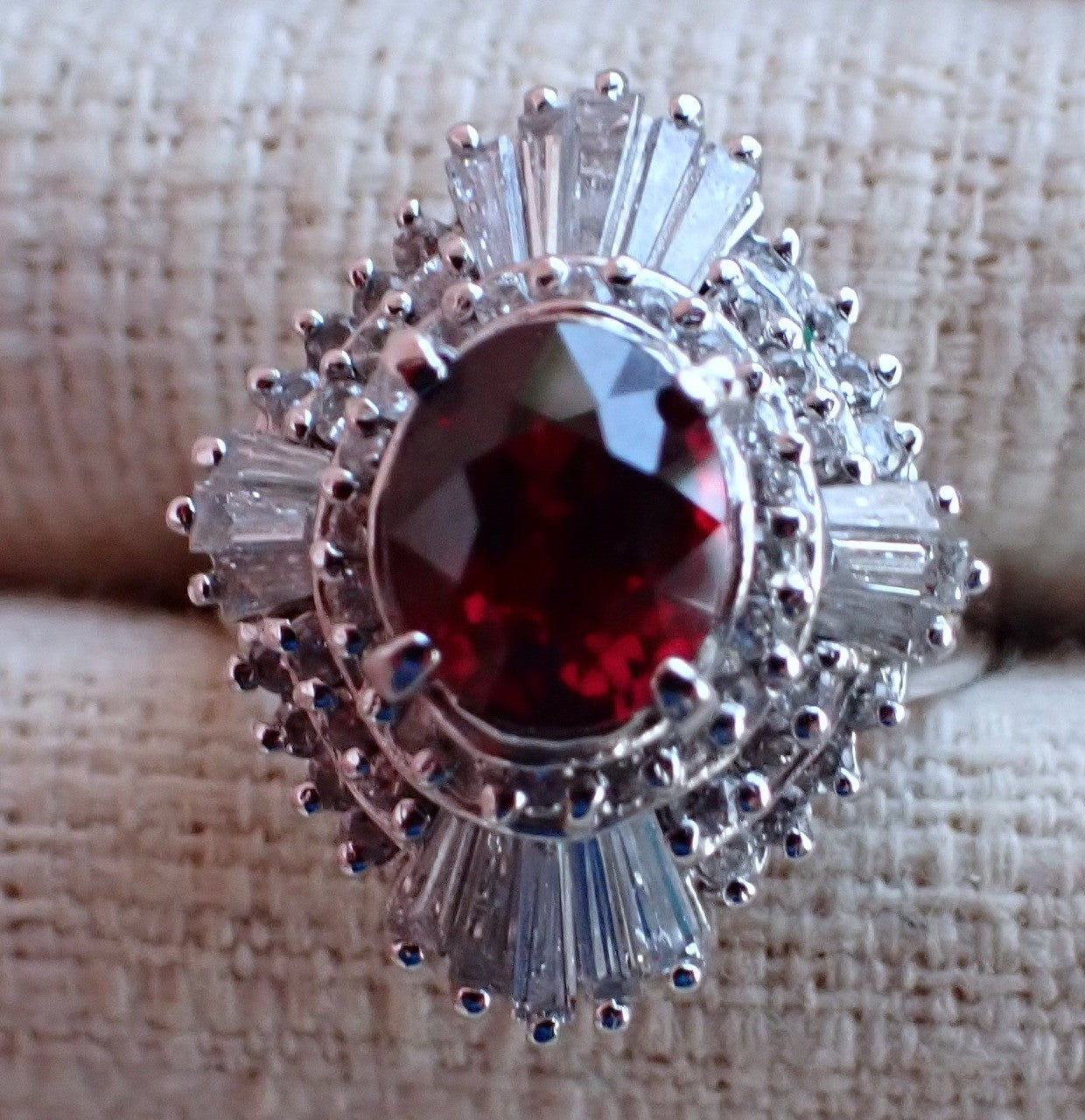 Unheated 1.71ct Pigeon’s Blood Ruby Ring NO Heat AIGS Certificate
