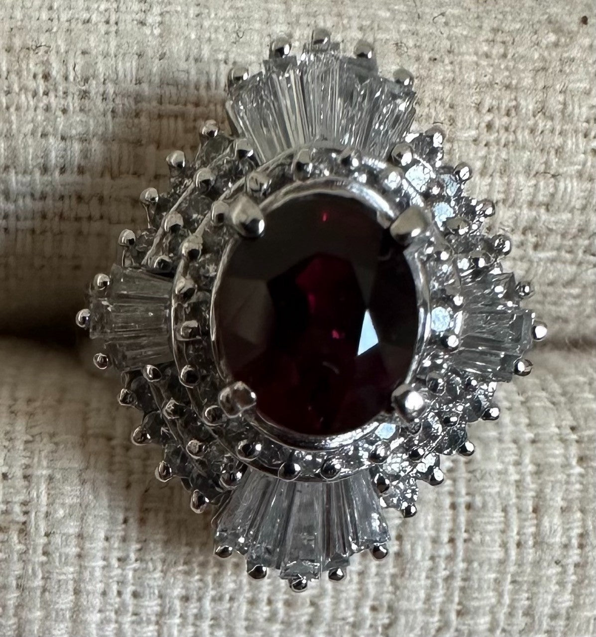 Unheated 1.71ct Pigeon’s Blood Ruby Ring NO Heat AIGS Certificate