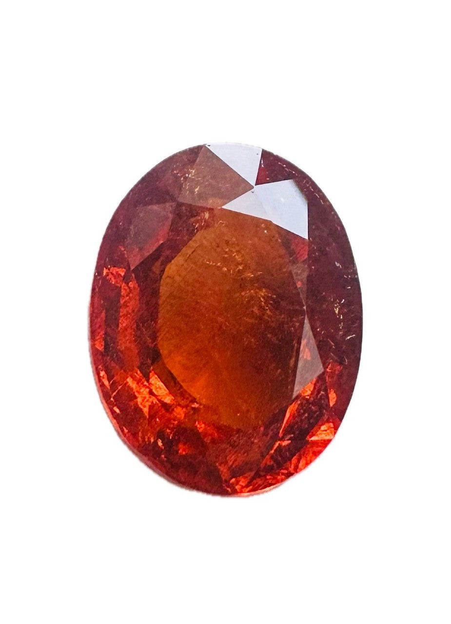 A Superb Burma 9.97ct Spessartite Mandarin Garnet