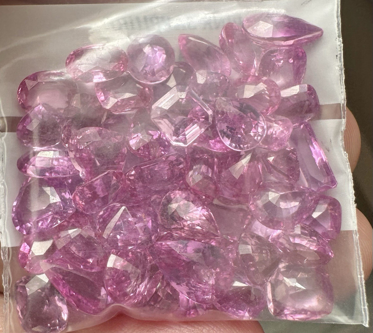 Closeout Sri Lanka Pink Sapphire Lot 72.96