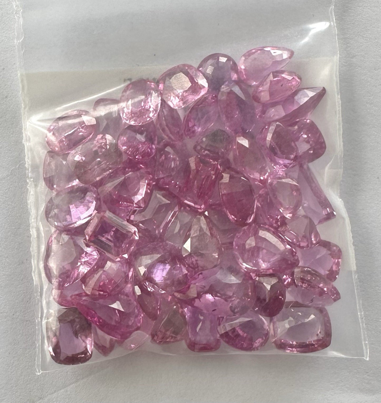 Closeout Sri Lanka Pink Sapphire Lot 72.96
