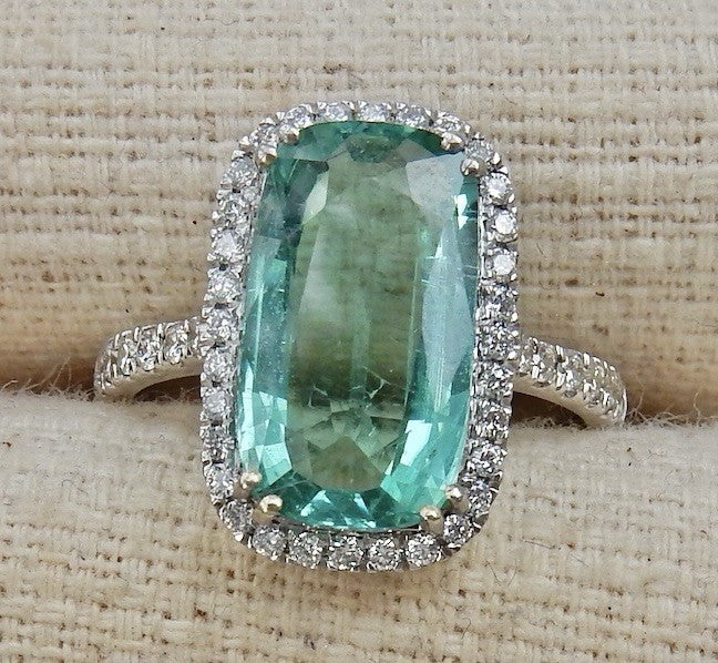 Stunning 3.59ct Paraiba Tourmaline 14k Ring