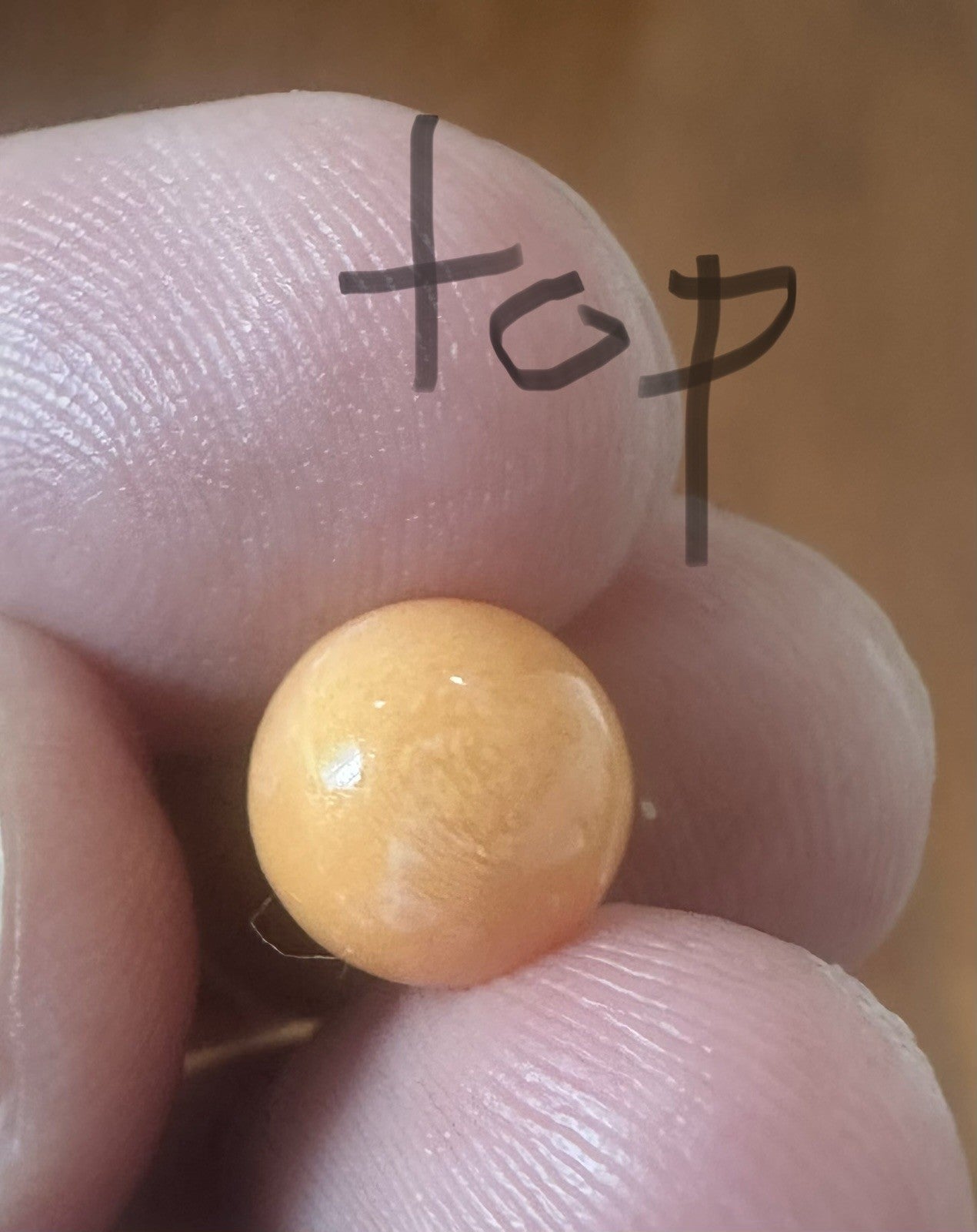 Melo Pearl 6.30ct - Natural Pearl - Gorgeous!