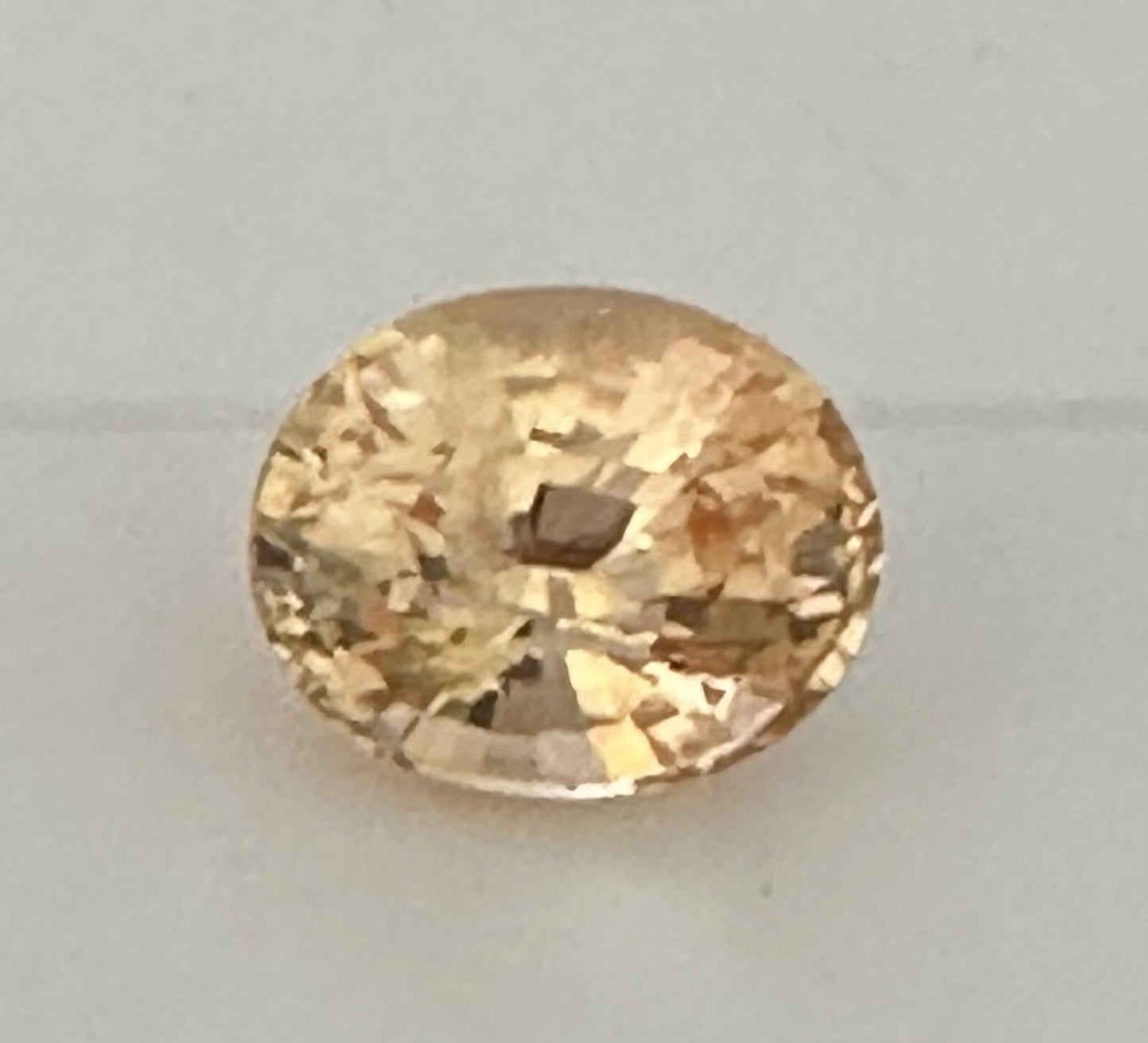 No Heat 5.64ct Sunset Padparadscha Sapphire Lotus Cert Unheated