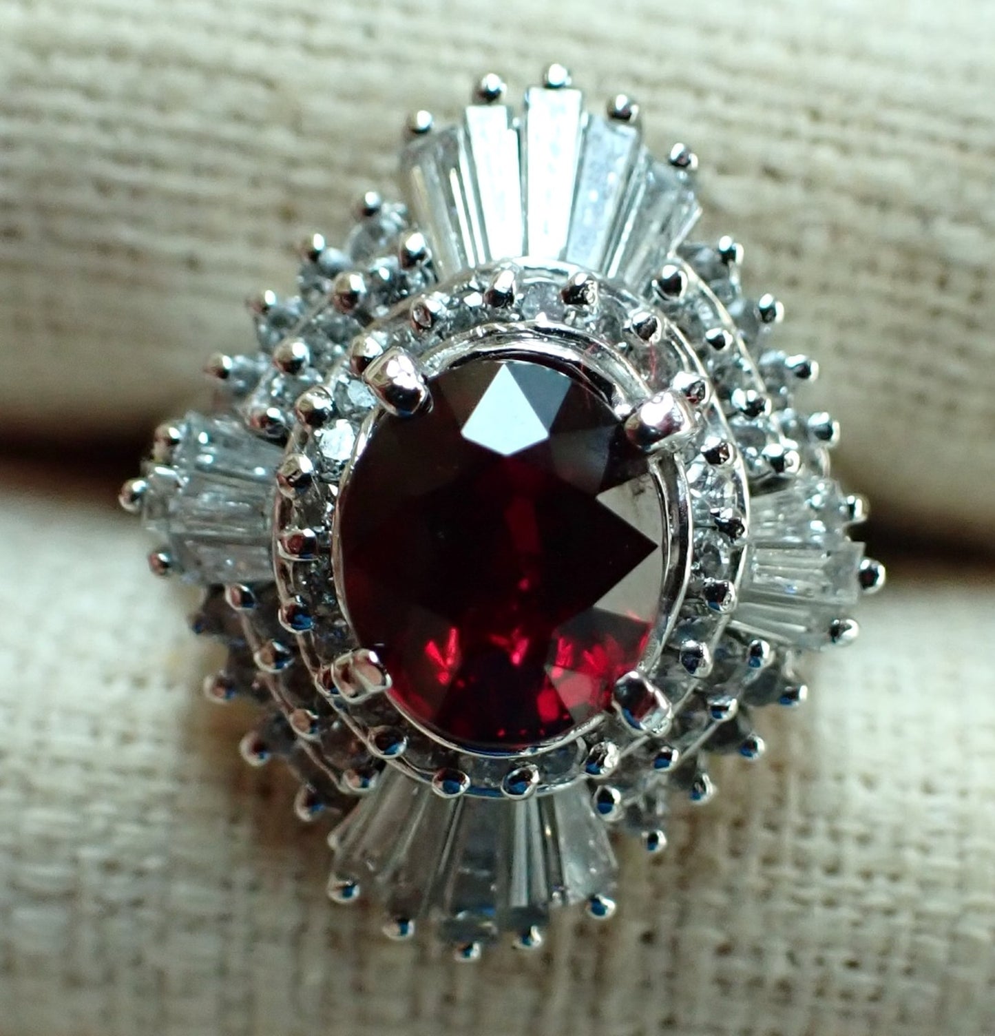 Unheated 1.71ct Pigeon’s Blood Ruby Ring NO Heat AIGS Certificate