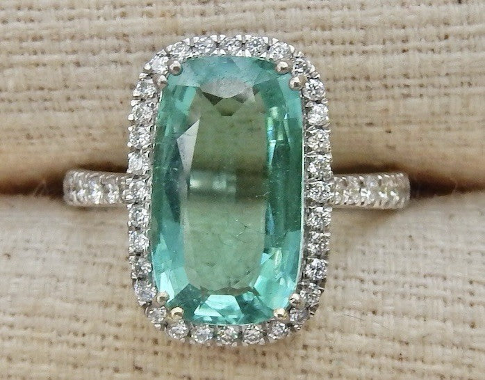 Stunning 3.59ct Paraiba Tourmaline 14k Ring