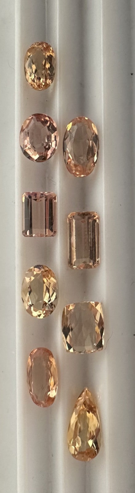 Closeout Wholesale 12.69ct Imperial Topaz Lot