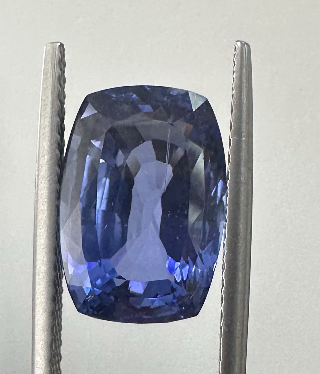 A Stunning Unheated No Heat 8.29ct Blue Sapphire AIGS