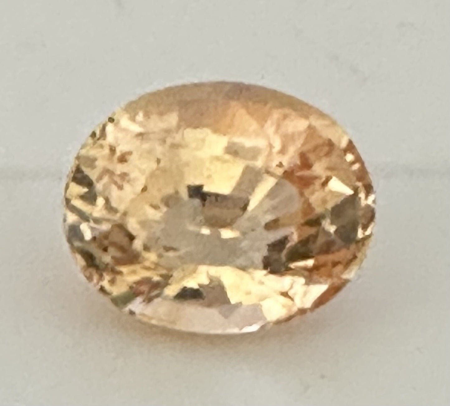 No Heat 5.64ct Sunset Padparadscha Sapphire Lotus Cert Unheated