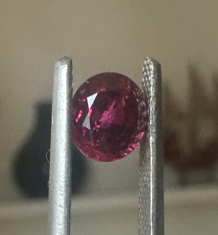 Unheated 1.11ct Burma Ruby No Heat GIA Certificate - Superb!