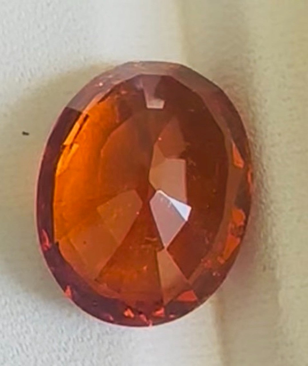 A Superb Burma 9.97ct Spessartite Mandarin Garnet