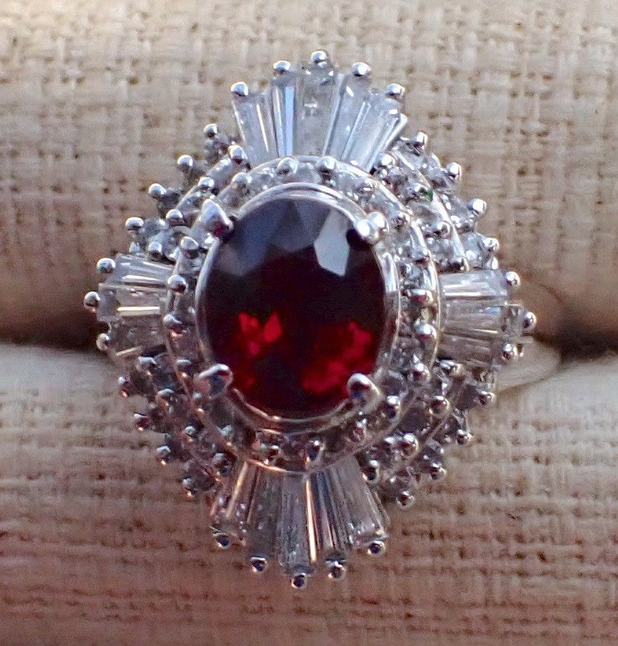 Unheated 1.71ct Pigeon’s Blood Ruby Ring NO Heat AIGS Certificate