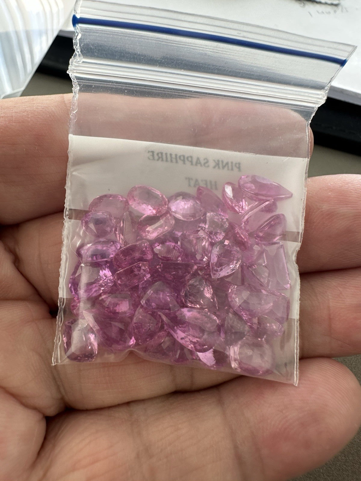 Closeout Sri Lanka Pink Sapphire Lot 72.96