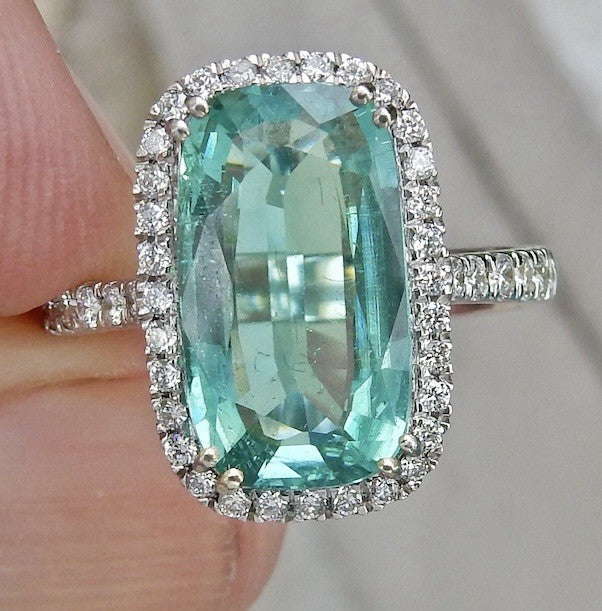 Stunning 3.59ct Paraiba Tourmaline 14k Ring