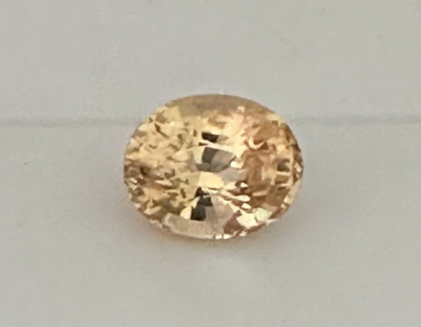 No Heat 5.64ct Sunset Padparadscha Sapphire Lotus Cert Unheated
