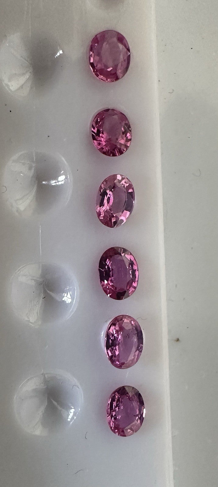 4x3mm Unheated Ruby Parcel 0.84ct